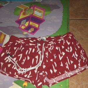 Red Western print XXI Bermuda Short